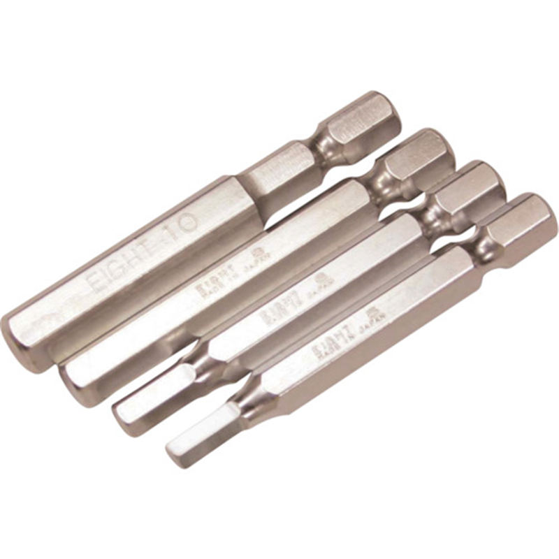 EIGHT 六角棒ビット 対辺8mm 溝13mm 5mmX70 単品 1本(ご注文単位1本)【直送品】