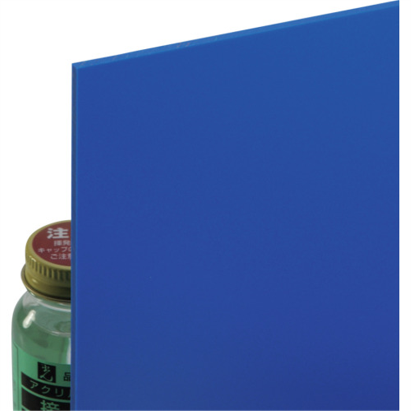 光 エンビ板 青 3×1820×910mm 1枚（ご注文単位1枚）【直送品】