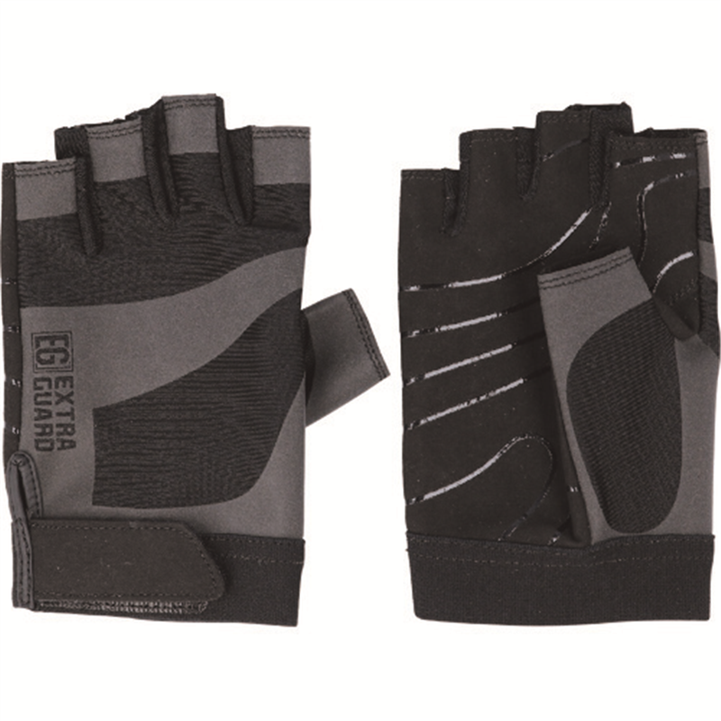 トワロン 合皮手袋 EXTRAGUARD EG-008 Fingerless M 1双(ご注文単位1双)【直送品】