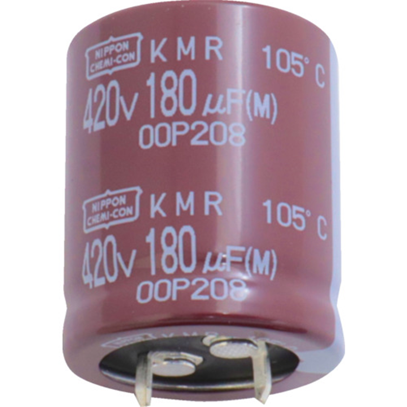 ケミコン 大型アルミ電解コンデンサ KMRシリーズ 450V 270μF 1個（ご注文単位1個）【直送品】