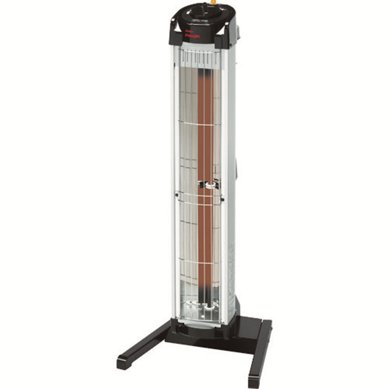 DENSO 遠赤外線ヒーター タイマー付 単相100V 1.0kW 1台(ご注文単位1台)【直送品】