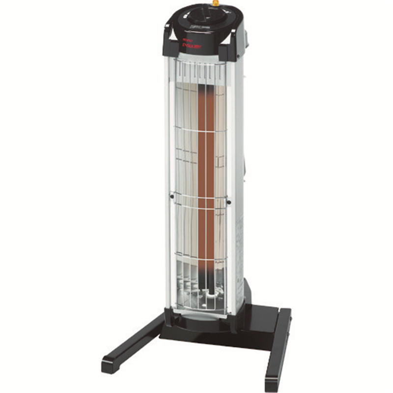 DENSO 遠赤外線ヒーター タイマー付 単相100V 0.7kW 1台(ご注文単位1台)【直送品】