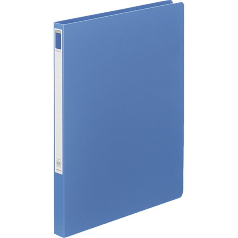 LIHIT バーロックファイル 藍 A4 1冊(ご注文単位1冊)【直送品】