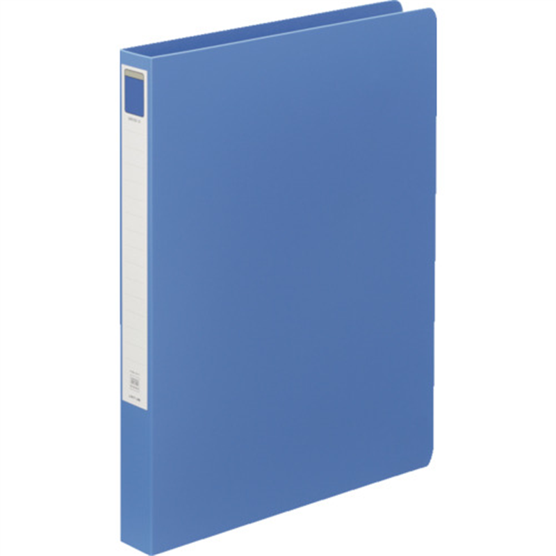 LIHIT バーロックファイル 藍 A4 1冊(ご注文単位1冊)【直送品】
