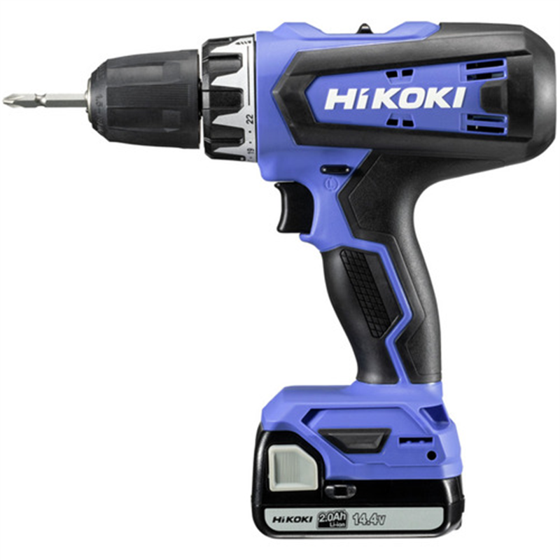 HiKOKI 14.4Vコードレスドライバドリル 2.0Ah 電池1個仕様 1台(ご注文単位1台)【直送品】