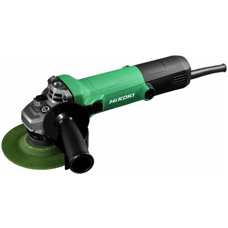 HiKOKI 電気ディスクグラインダ(ブレーキ付き) 砥石径125MM スライド式スイッチ 1台(ご注文単位1台)【直送品】
