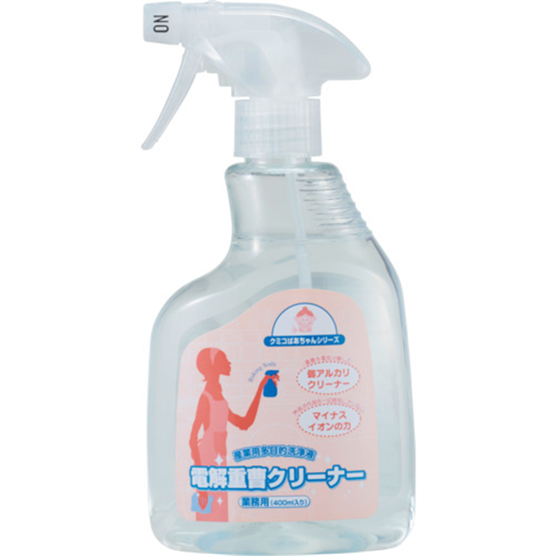 服部製紙 電解重曹クリーナースプレー 400ml 1本(ご注文単位1本)【直送品】