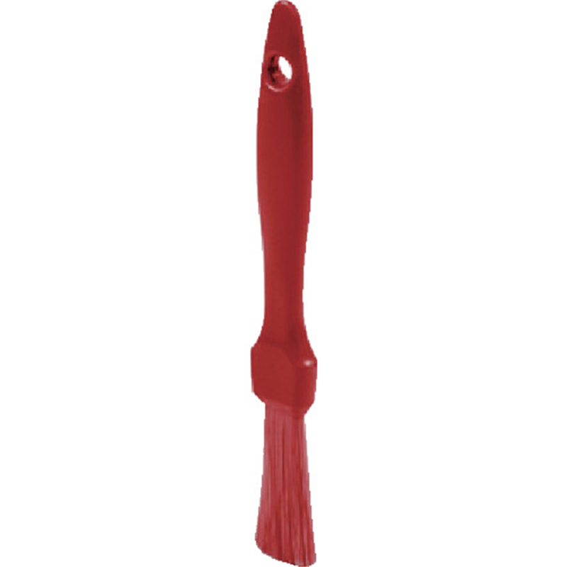 HillBrush グレージングブラシ(細め)赤 200×25 1本（ご注文単位1本）【直送品】