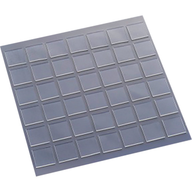 EXSEAL 耐震ゲル 転倒防止シート ゲルタック お徳用 30×30×2mm(角型) 1シート（ご注文単位1シート）【直送品】