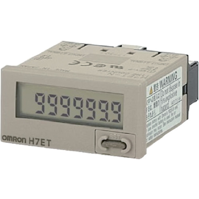 OMRON 小形タイムカウンタ 7桁 無電圧入力 1個（ご注文単位1個）【直送品】