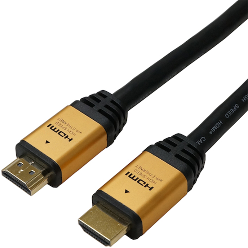 HORIC HDMIケーブル 15m ゴールド HDM150-028GD 1個(ご注文単位1個)【直送品】