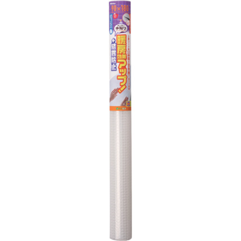 ニトムズ 窓ガラス断熱シート グリッド水貼り 1個(ご注文単位1個)【直送品】