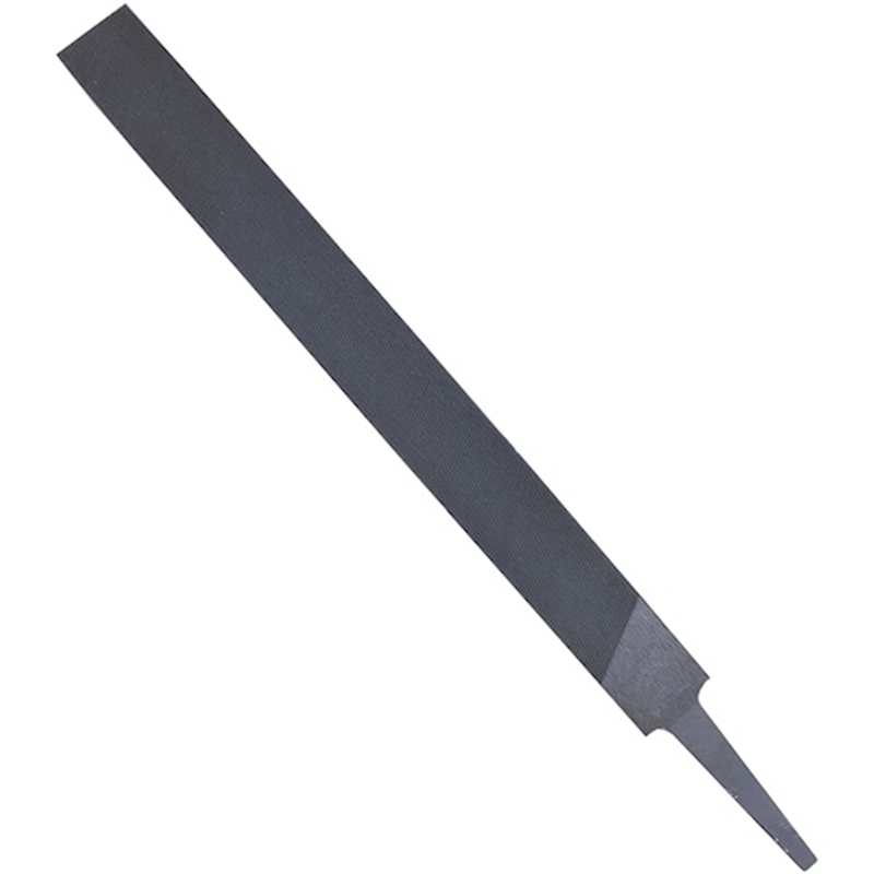 ツボサン 単目ヤスリ 平 250mm 荒目 1本(ご注文単位1本)【直送品】
