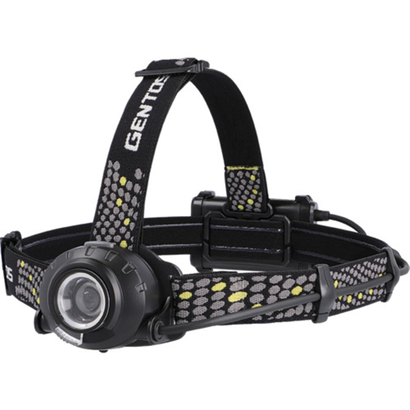 GENTOS LEDハイブリッド式ヘッドライト ヘッドウォーズK433HD 1台(ご注文単位1台)【直送品】