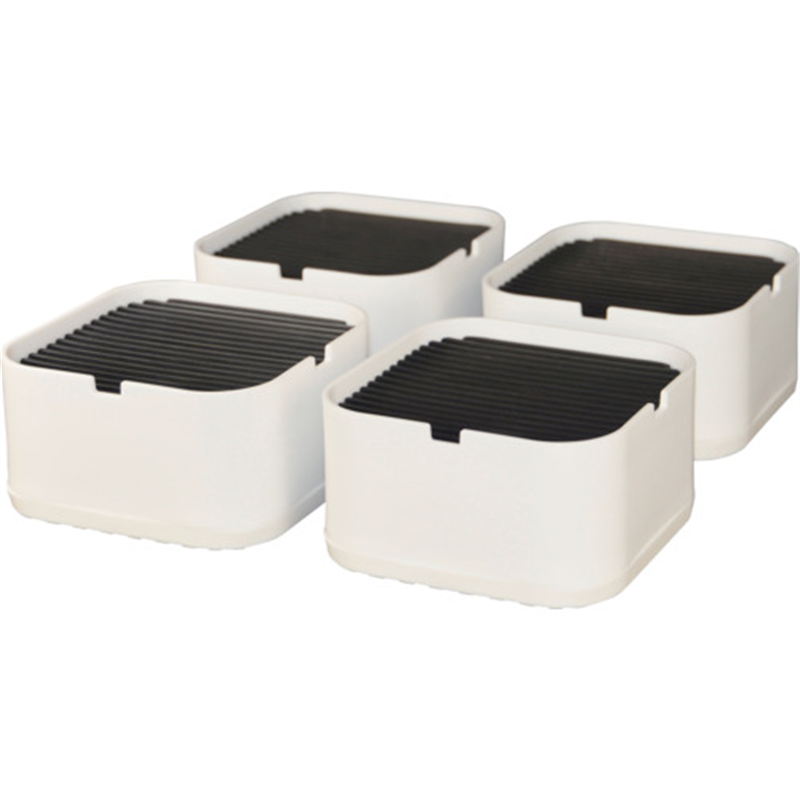 光 かさ上げ台 ホワイト 約100×100×53mm 1パック(ご注文単位1パック)【直送品】