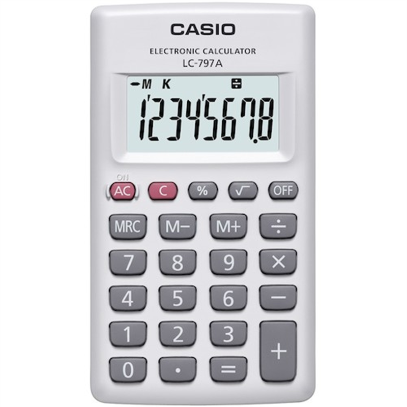 カシオ カード型電卓 1台（ご注文単位1台）【直送品】