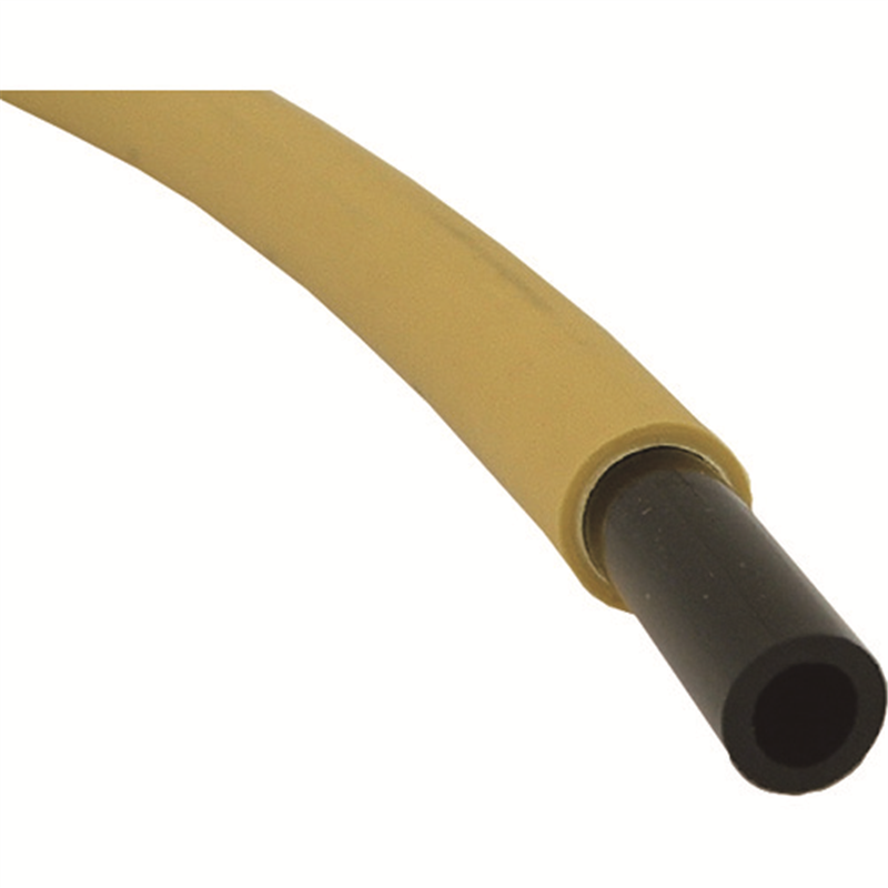 チヨダ エルフレックス スパッタ防止用二重管チューブ 8mm/100m 黄 1本(ご注文単位1本)【直送品】
