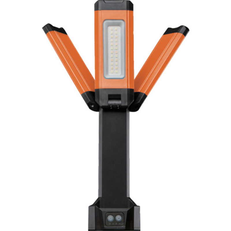 GROZ 充電式LEDワークライト トリプルヘッド 2000lm 1台(ご注文単位1台)【直送品】