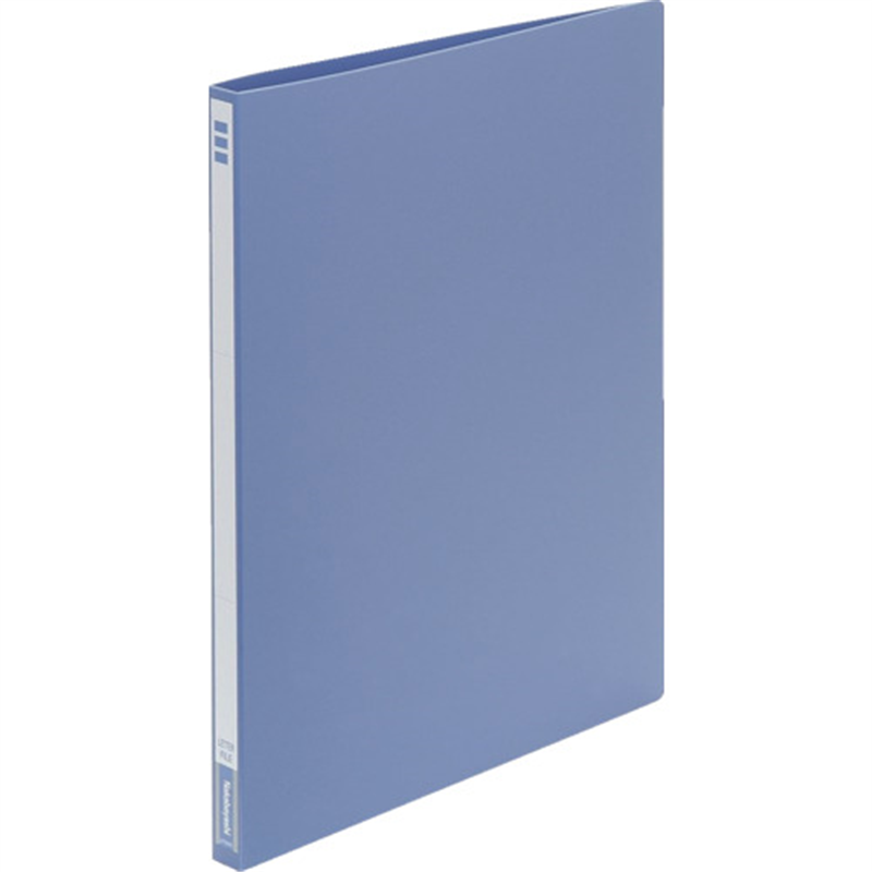ナカバヤシ レターファイル/A4/ブルー 1冊(ご注文単位1冊)【直送品】