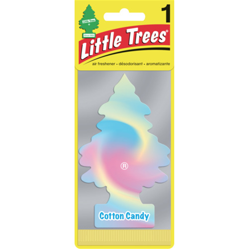 リトルツリーズ LT エアーフレッシュナー 1P - Cotton Candy(コットンキャンディー) 1枚(ご注文単位1枚)【直送品】