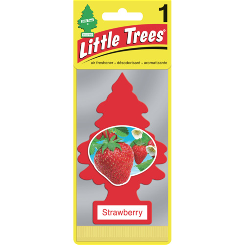 リトルツリーズ LT エアーフレッシュナー 1P - Strawberry(ストロベリー) 1枚(ご注文単位1枚)【直送品】