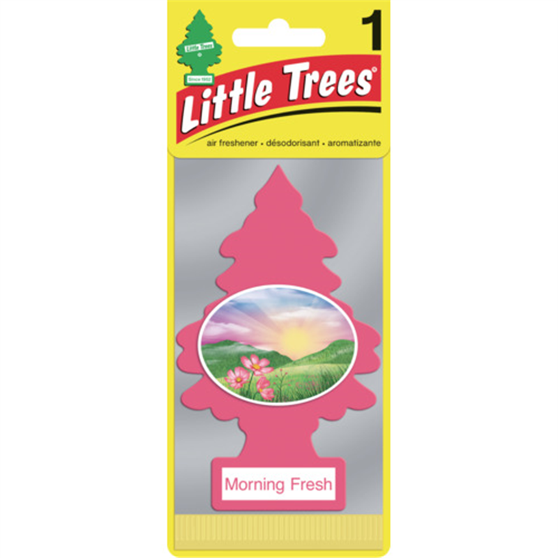 リトルツリーズ LT エアーフレッシュナー 1P - Morning Fresh(モーニングフレッシュ) 1枚(ご注文単位1枚)【直送品】