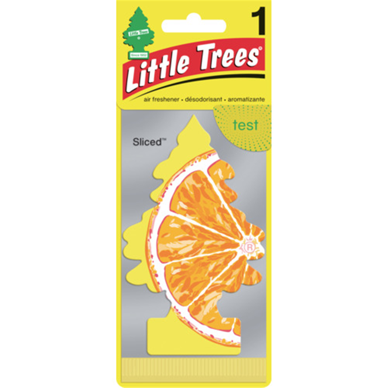 リトルツリーズ LT エアーフレッシュナー 1P - Sliced(スライスド) 1枚(ご注文単位1枚)【直送品】