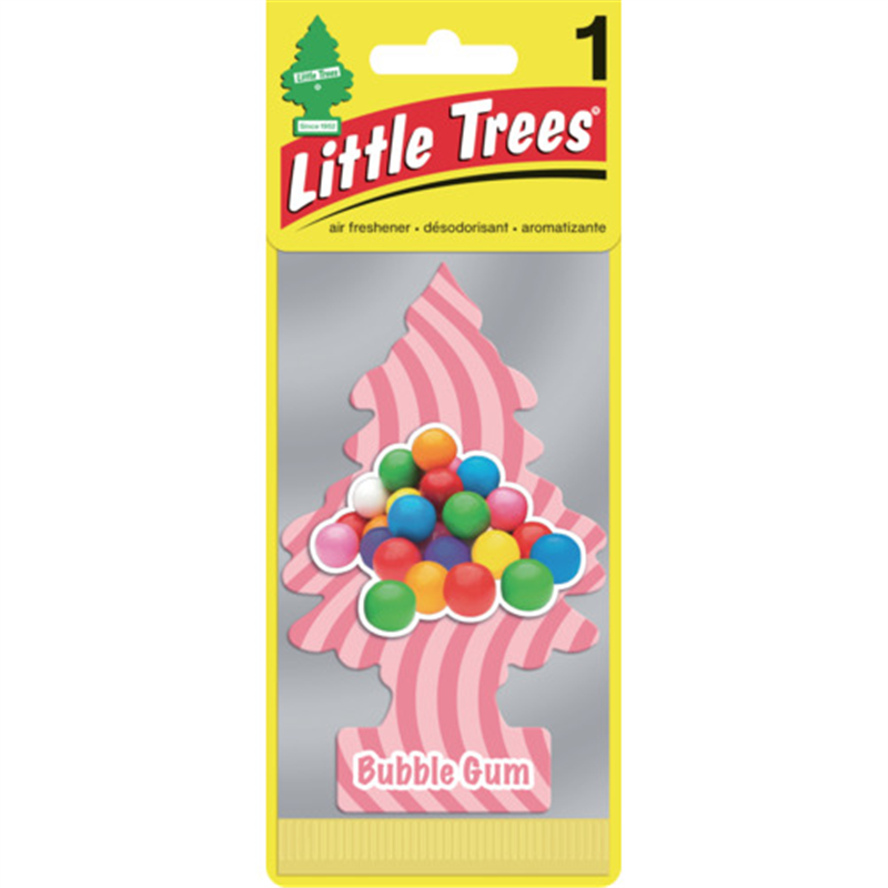 リトルツリーズ LT エアーフレッシュナー 1P - Bubble Gum(バブルガム) 1枚(ご注文単位1枚)【直送品】