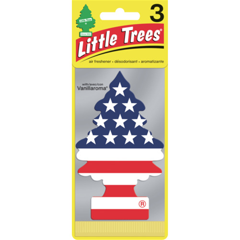 リトルツリーズ LT エアーフレッシュナー 3P - America(アメリカ) 1パック(ご注文単位1パック)【直送品】