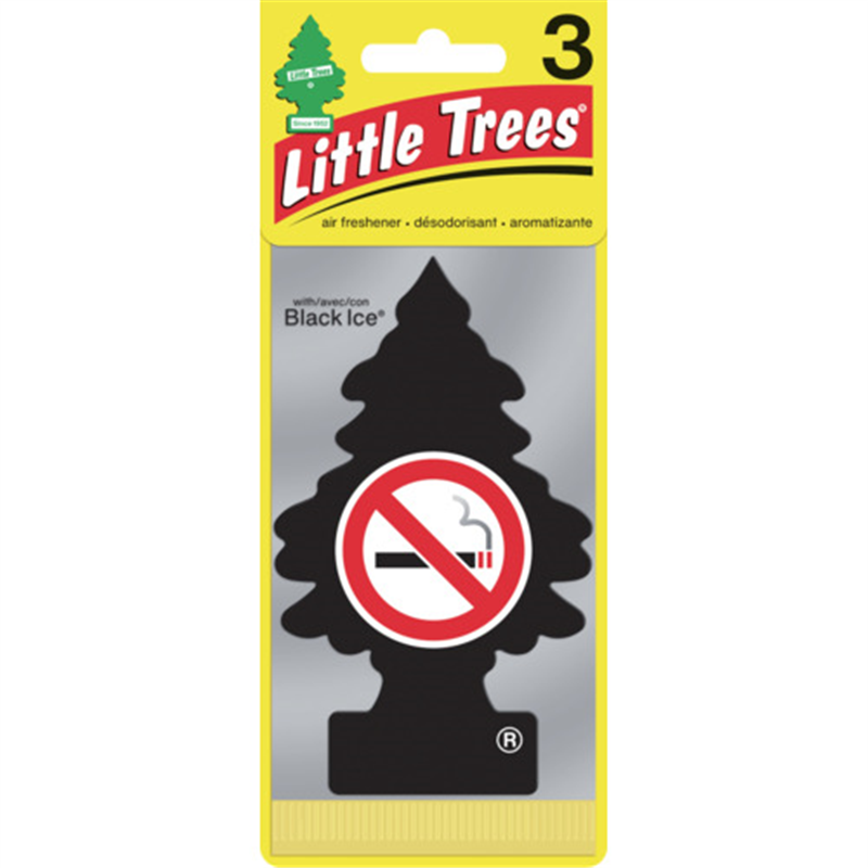 リトルツリーズ LT エアーフレッシュナー 3P - No Smoking(ノースモーキング) 1パック（ご注文単位1パック）【直送品】