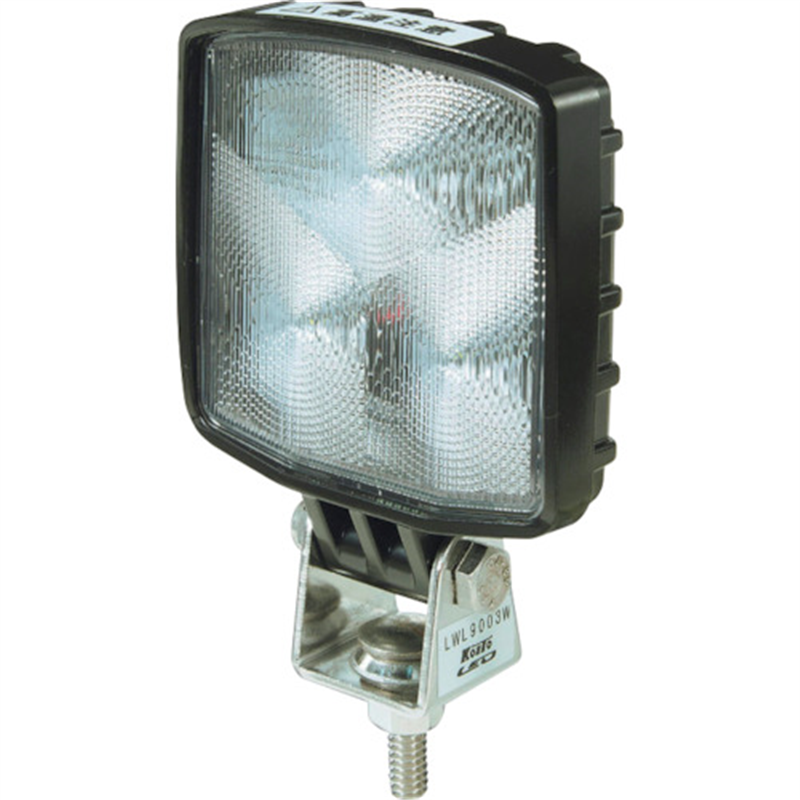 KOITO LEDワーキングランプ 角形ミニタイプ ワイド配光 12/24V 9W 白色LED 1個（ご注文単位1個）【直送品】