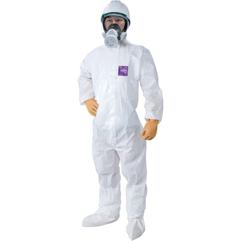 シゲマツ 全身化学防護服 マイクロガード1500A XL(10着入)(78443) 1袋（ご注文単位1袋）【直送品】