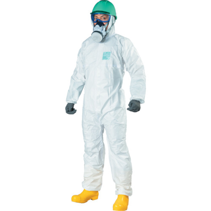 シゲマツ 全身化学防護服 マイクロガード2000PLUS 3XL(10着入)(78380) 1袋（ご注文単位1袋）【直送品】
