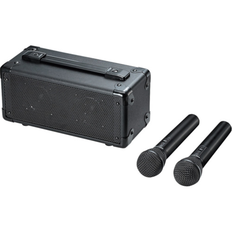 SANWA ワイヤレスマイク付き拡声器スピーカー 1台（ご注文単位1台）【直送品】