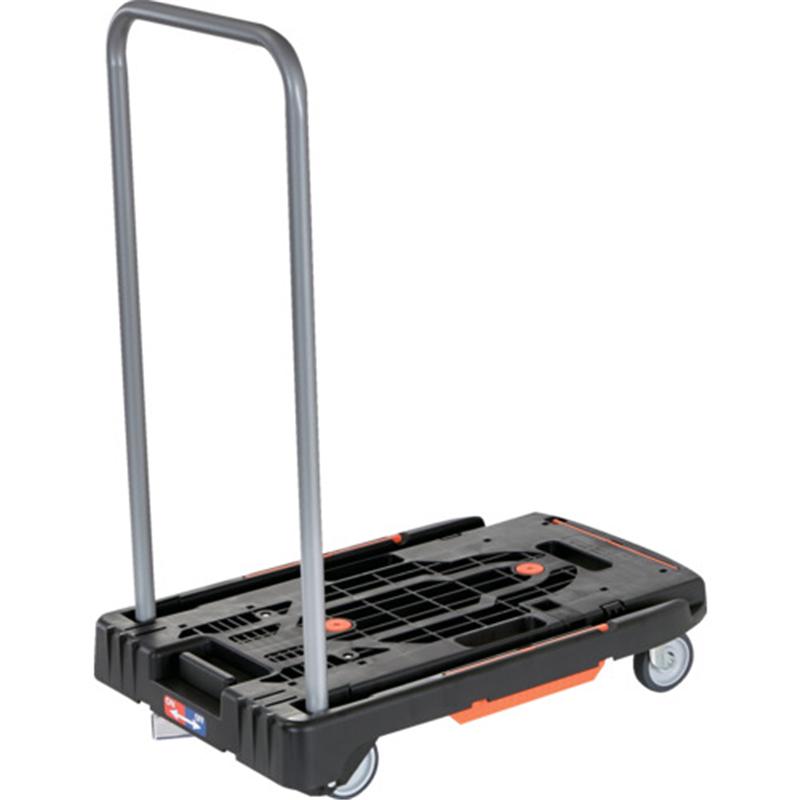 TRUSCO こまわり君(新型) 600X390 樹脂ストッパー付 ブラック 1台(ご注文単位1台)【直送品】