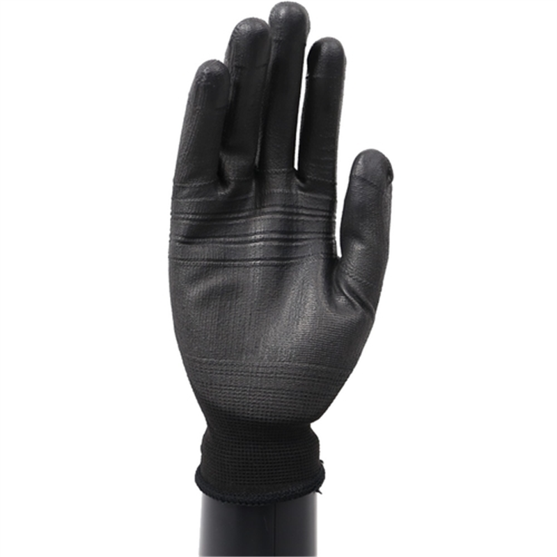 コーコス PUロック プラス 13 ブラックL 1足(ご注文単位1足)【直送品】