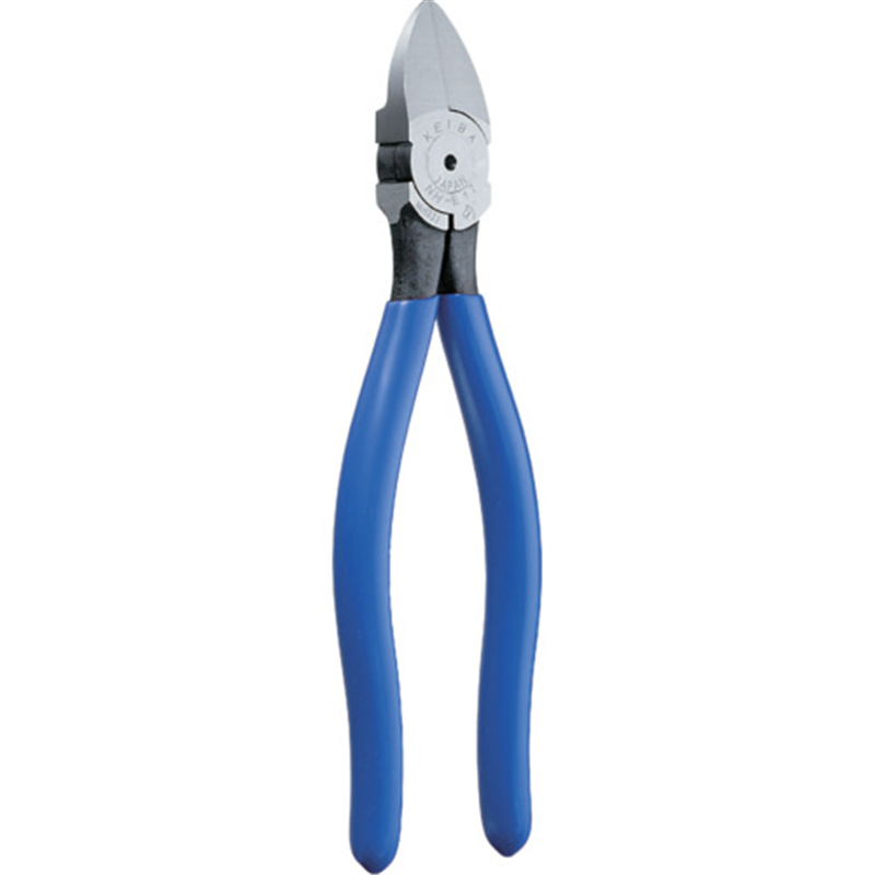 KEIBA 電工用薄刃ニッパー(刃部形状スタンダード) 175 1丁(ご注文単位1丁)【直送品】