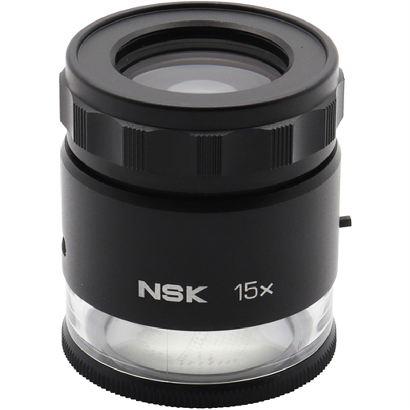 SK LEDライト付スケールルーペ NLSL-15-1 1個（ご注文単位1個）【直送品】