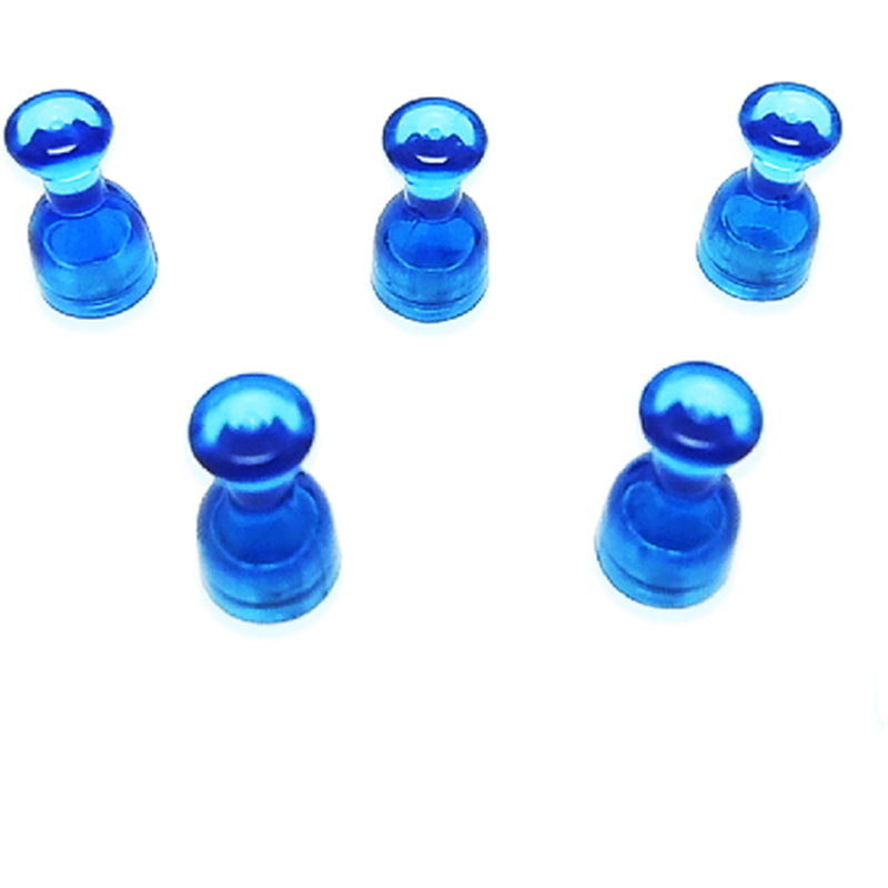 WAKI アクリルマグネットピン  NMG-021 青      1パック（ご注文単位1パック）【直送品】