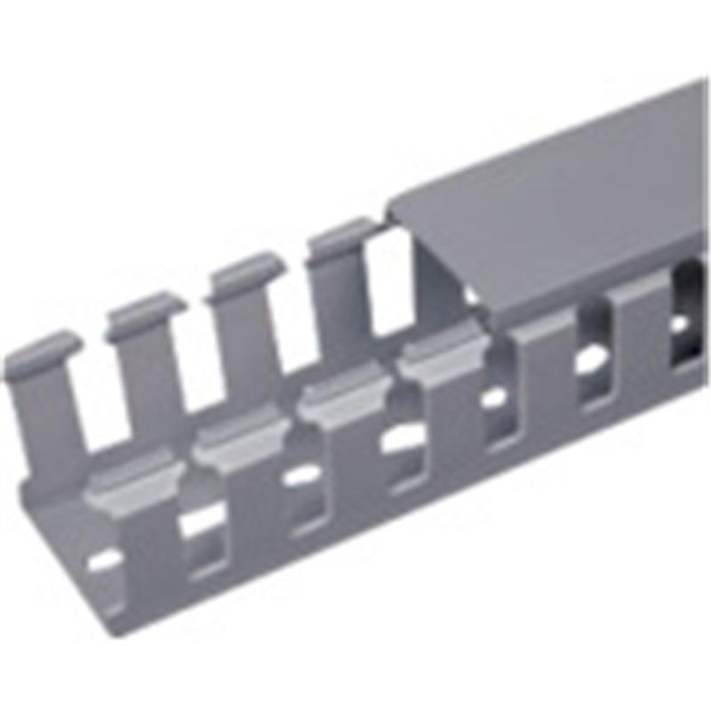 PANDUIT NNCタイプ配線ダクト変性PPHOX製ノンハロゲンライトグレー37.1×47.2 2M(メートル) 1本 1本(ご注文単位1本)【直送品】