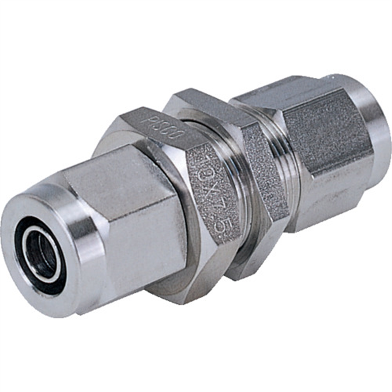 PISCO SUS316締付継手 隔壁ユニオン 1個（ご注文単位1個）【直送品】