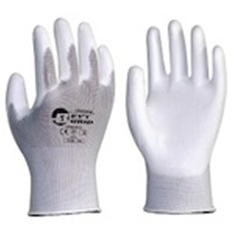 BESTGRIP 業務用ウレタン背抜き ホワイト SS 10双 1組（ご注文単位1組）【直送品】