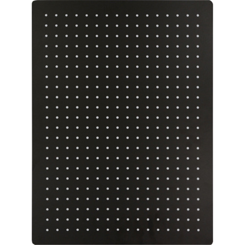 光 スチールパンチングボード ブラック 約600×450mm 1枚（ご注文単位1枚）【直送品】
