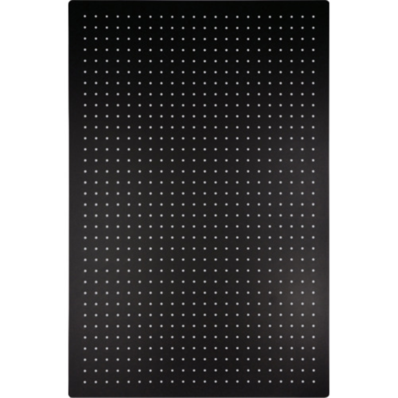 光 スチールパンチングボード ブラック 約900×600mm 1枚（ご注文単位1枚）【直送品】