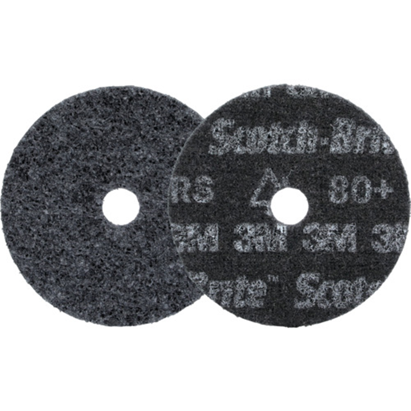 3M スコッチ・ブライト(TM) プレシジョンHD SCディスク エクストラコース 80+ 100 mm x 16 mm 1枚（ご注文単位10枚）【直送品】
