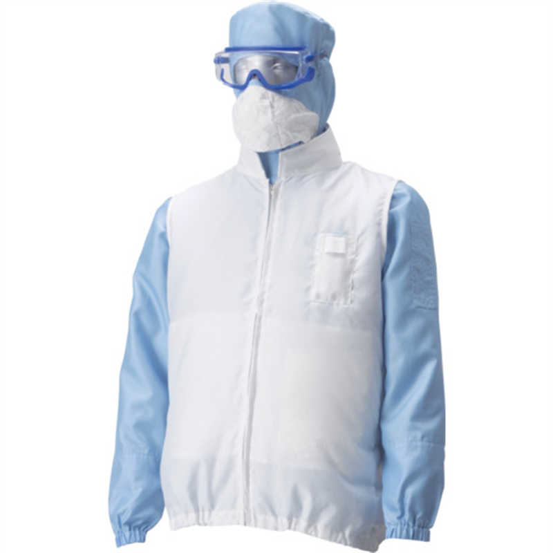 GOLDWIN 空調服[[R上]]アウターベスト 白 LL 1着（ご注文単位1着）【直送品】
