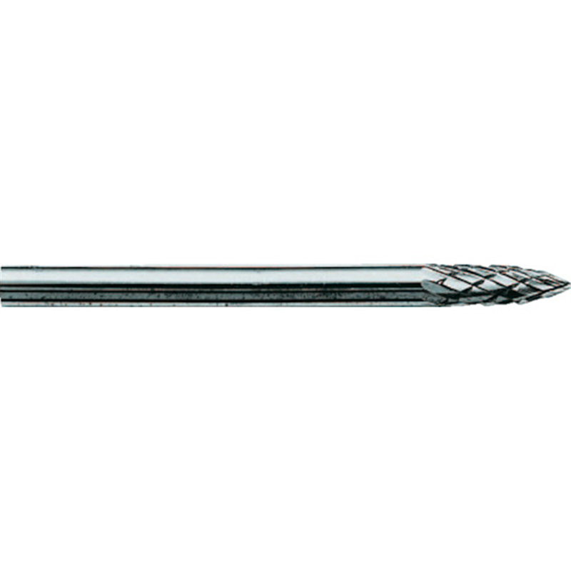 スーパー スーパー超硬バー オール超硬タイプ ポイント型(シングルカット)刃径:3.0mm 刃長:6.0mm 軸径:3.0mm 1本(ご注文単位1本)【直送品】