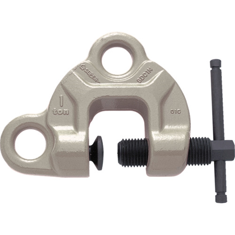 スーパー ねじ式クランプ スクリューカムクランプ(ダブル・アイ型) 基本使用荷重2t(RFIDチップ搭載/S・M・A・Я・T管理アプリ対応) 1台（ご注文単位1台）【直送品】