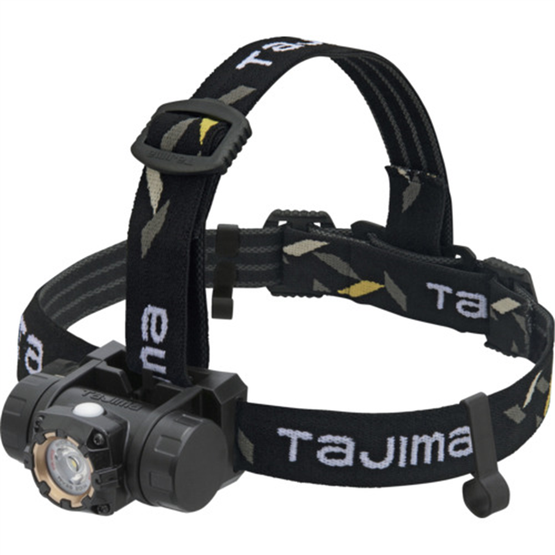 タジマ ヘッドライト セフヘッドライト MD 500lm 大径照射 内蔵充電池 1個（ご注文単位1個）【直送品】