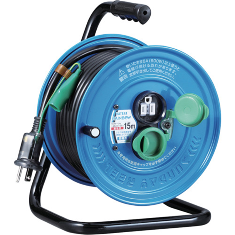 ハタヤ 15mサンデーレインボーリール 1台(ご注文単位1台)【直送品】